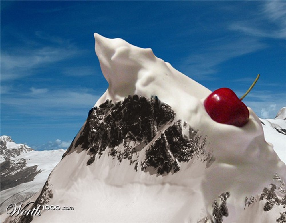 Гора мороженого Гора мороженого