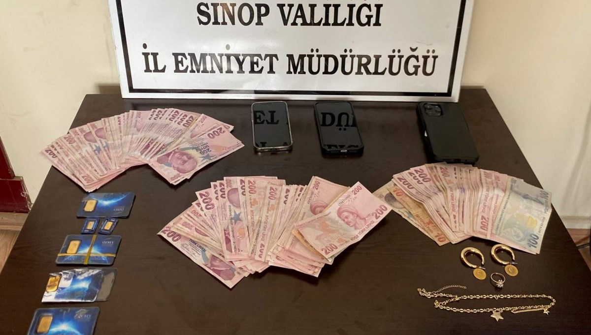 Sinop'ta sahte altın dolandırıcılığı