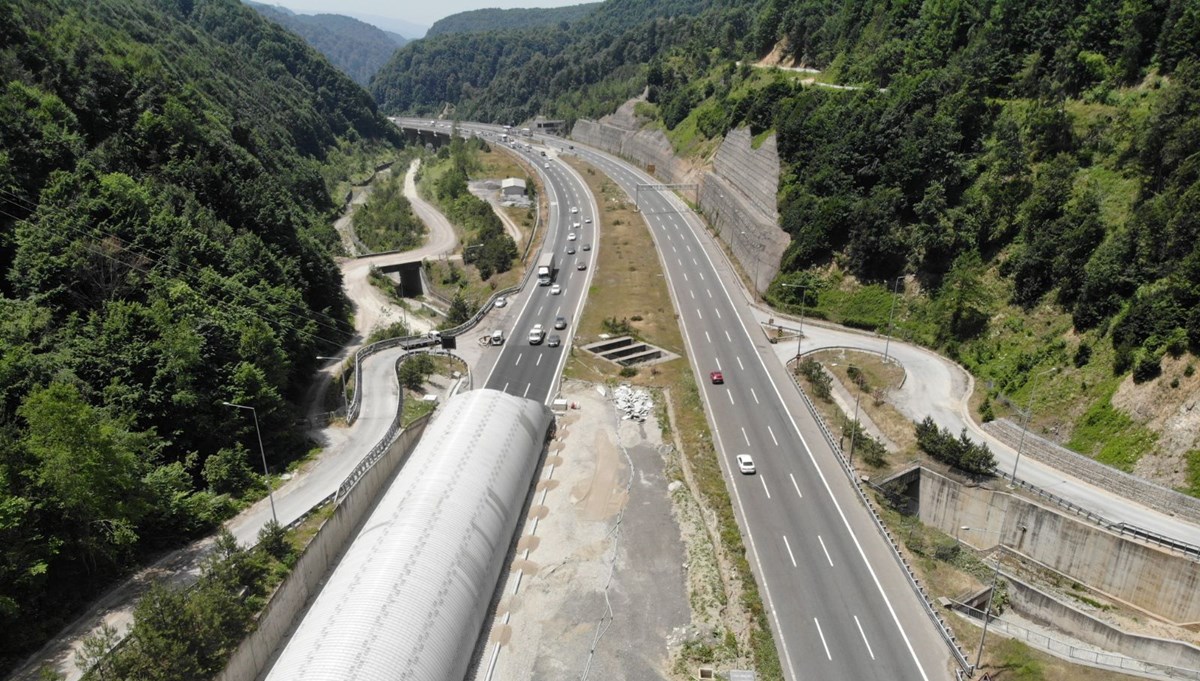 Bolu Dağı Tüneli-İstanbul istikameti 50 gün trafiğe kapatılacak