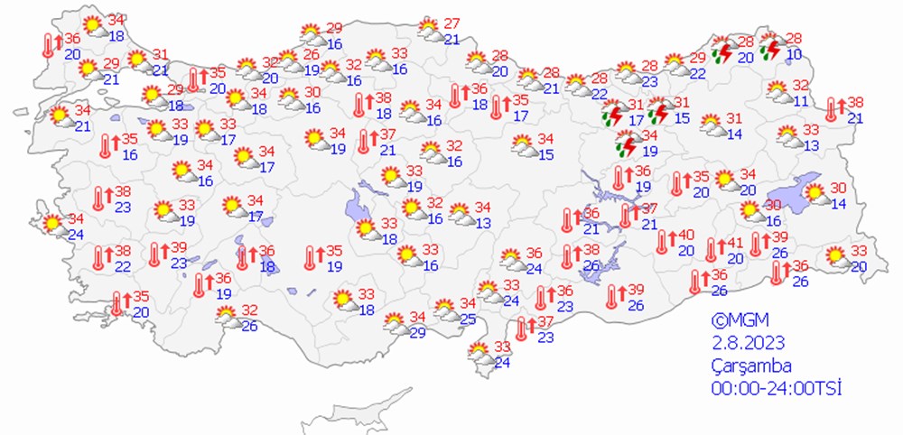 Çöl sıcakları başlıyor: Sıcaklıklar 40 derecenin üstüne çıkacak - 5