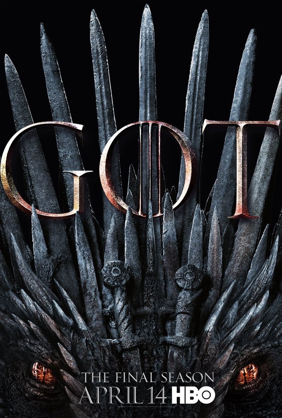 Game of Thrones’un (Taht Oyunları) 8. sezon afişi - 1