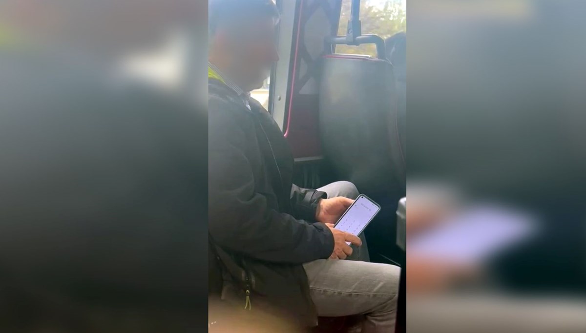 Minibüste genç kıza taciz