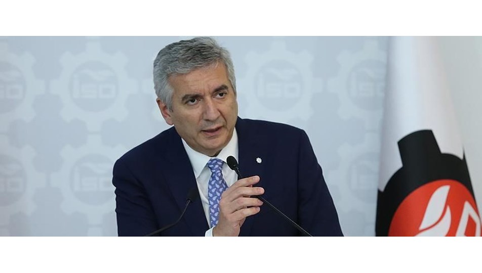 Erdal Bahçıvan yeniden İSO Başkanı seçildi