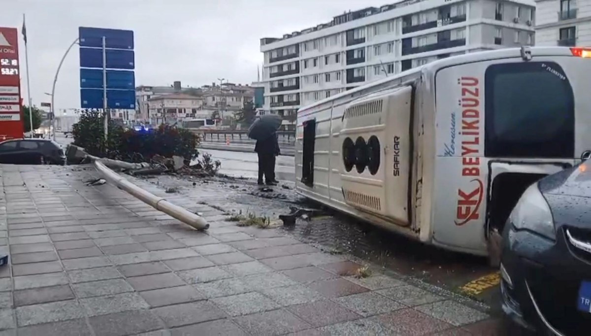 Büyükçekmece'de trafik kazası