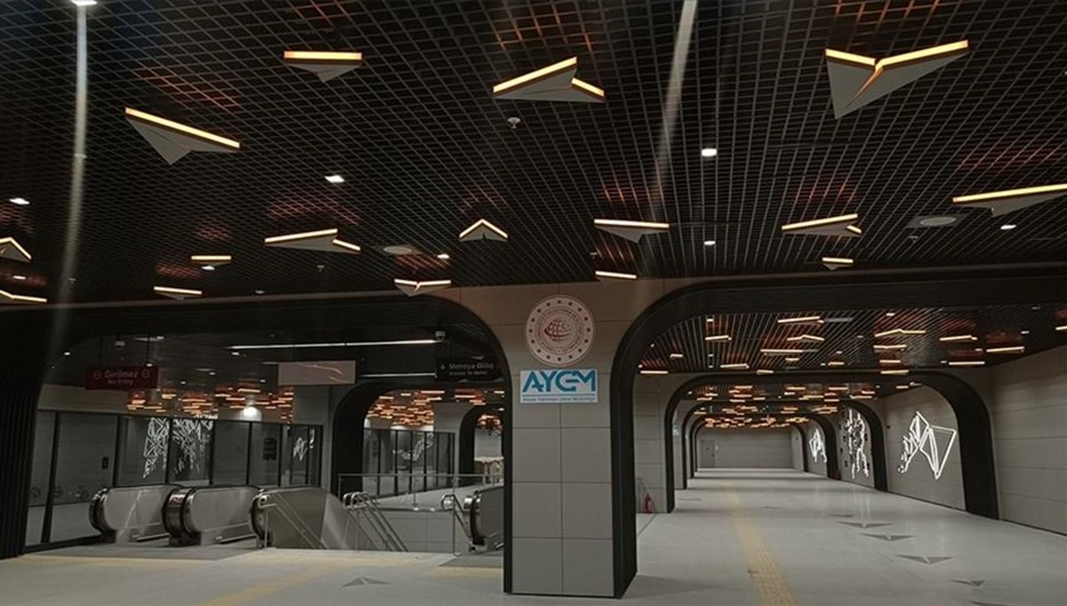 Gayrettepe-Kağıthane Metro Hattı'nda bir haftada 24 bine yakın yolcu taşındı Gayrettepe-Kağıthane Metro Hattı'nda bir haftada 24 bine yakın yolcu taşındı