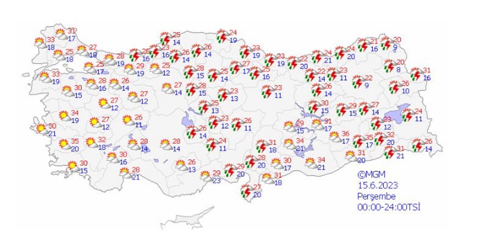Meteoroloji 26 il için uyardı (Bugün hava nasıl olacak?) - 16