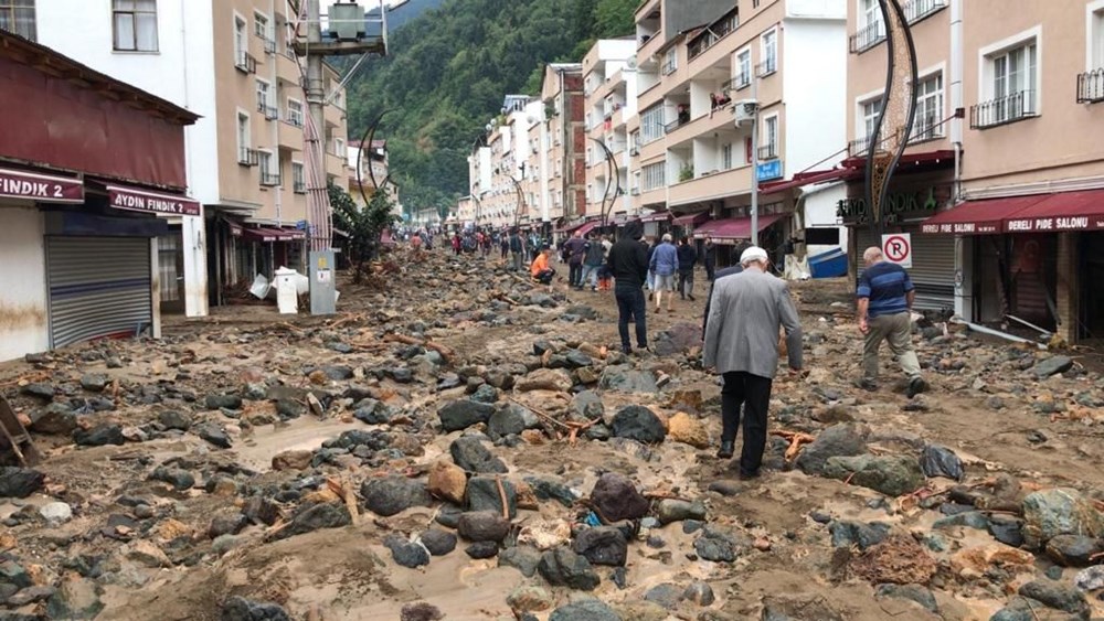 Giresun'u sel vurdu: 6 can kaybı - 23