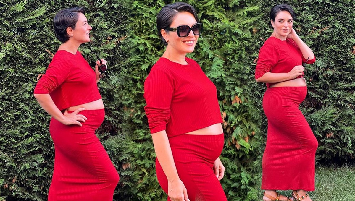 Anne olmak için gün sayan Ezgi Mola'dan karnı burnunda pozlar Anne olmak için gün sayan Ezgi Mola'dan karnı burnunda pozlar