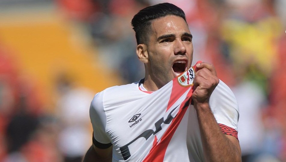 Radamel Falcao, Rayo Vallecano'da gollerine devam ediyor
