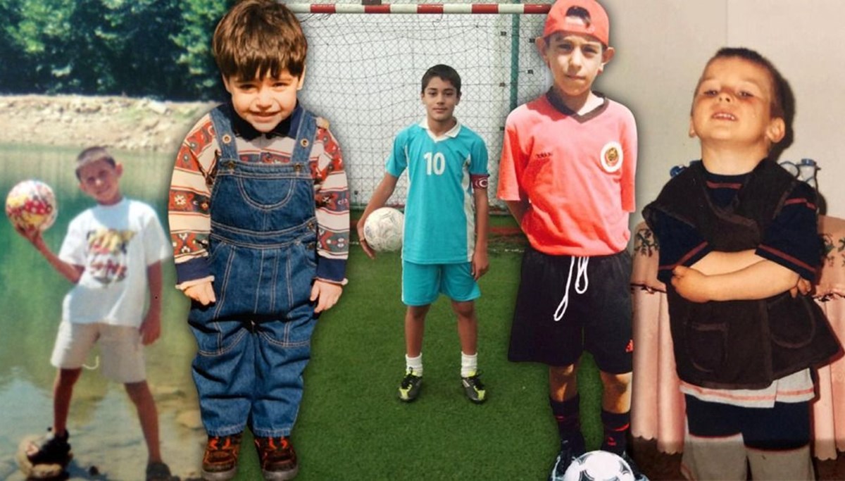 TFF'den milli futbolcuların çocukluk fotoğrafları