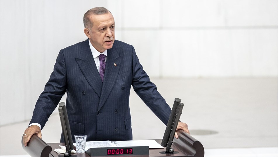 Cumhurbakan Erdoan'dan yeni anayasa mesaj