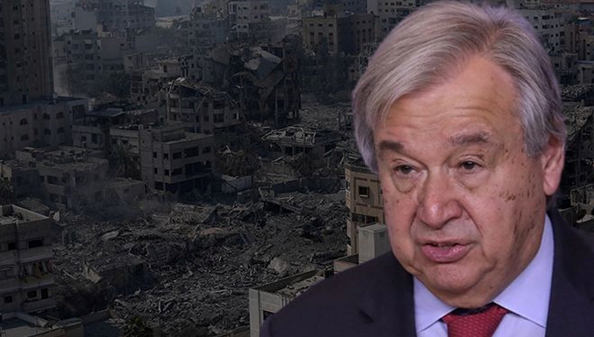 Guterres'ten Gazze için hayati malzeme çağrısı Guterres'ten Gazze için hayati malzeme çağrısı