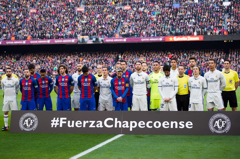 Barcelona'dan Chapecoense'ye anlamlı destek - 1