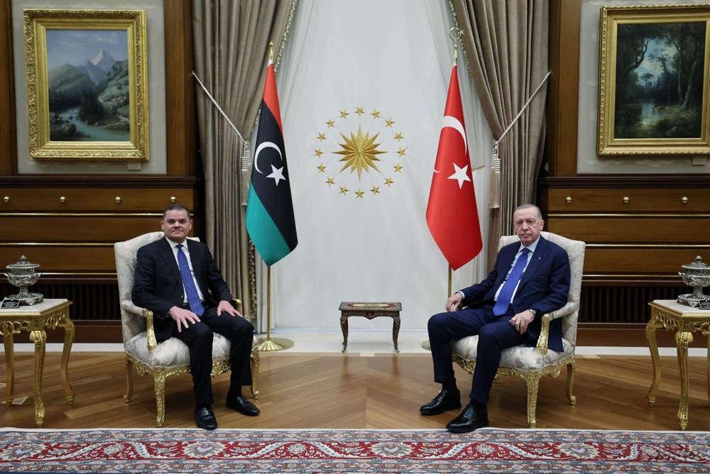 Cumhurbaşkanı Erdoğan, Libya Başbakanı ile görüştü - 4