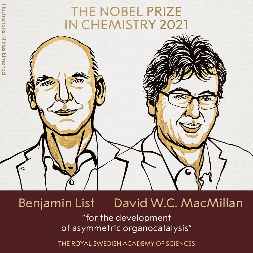 Nobel Kimya Ödülü'nü Benjamin List ve David W.C. MacMillan kazandı - 1