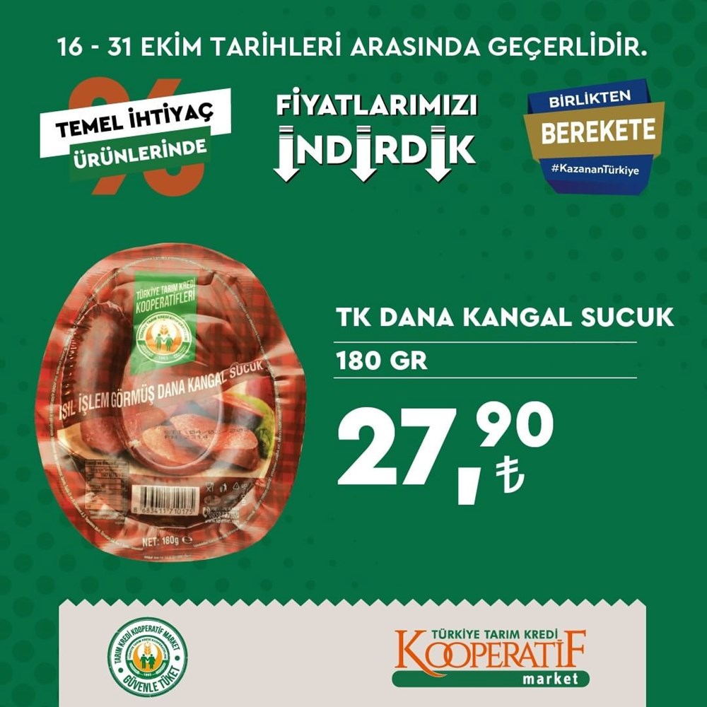 Tarım Kredi Kooperatif Market temel ihtiyaç ürünlerinde büyük indirimler (17-31 Ekim güncel indirimli ürünler kataloğu) - 21