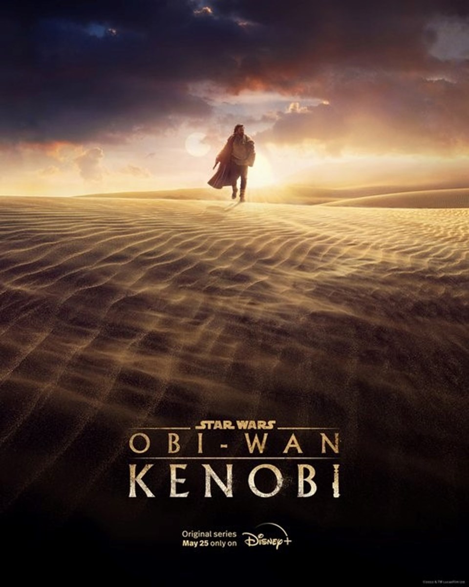 Evan McGregor'ın başrolde olduğu Obi-Wan Kenobi dizisi geliyor: İlk afiş yayınlandı - 1