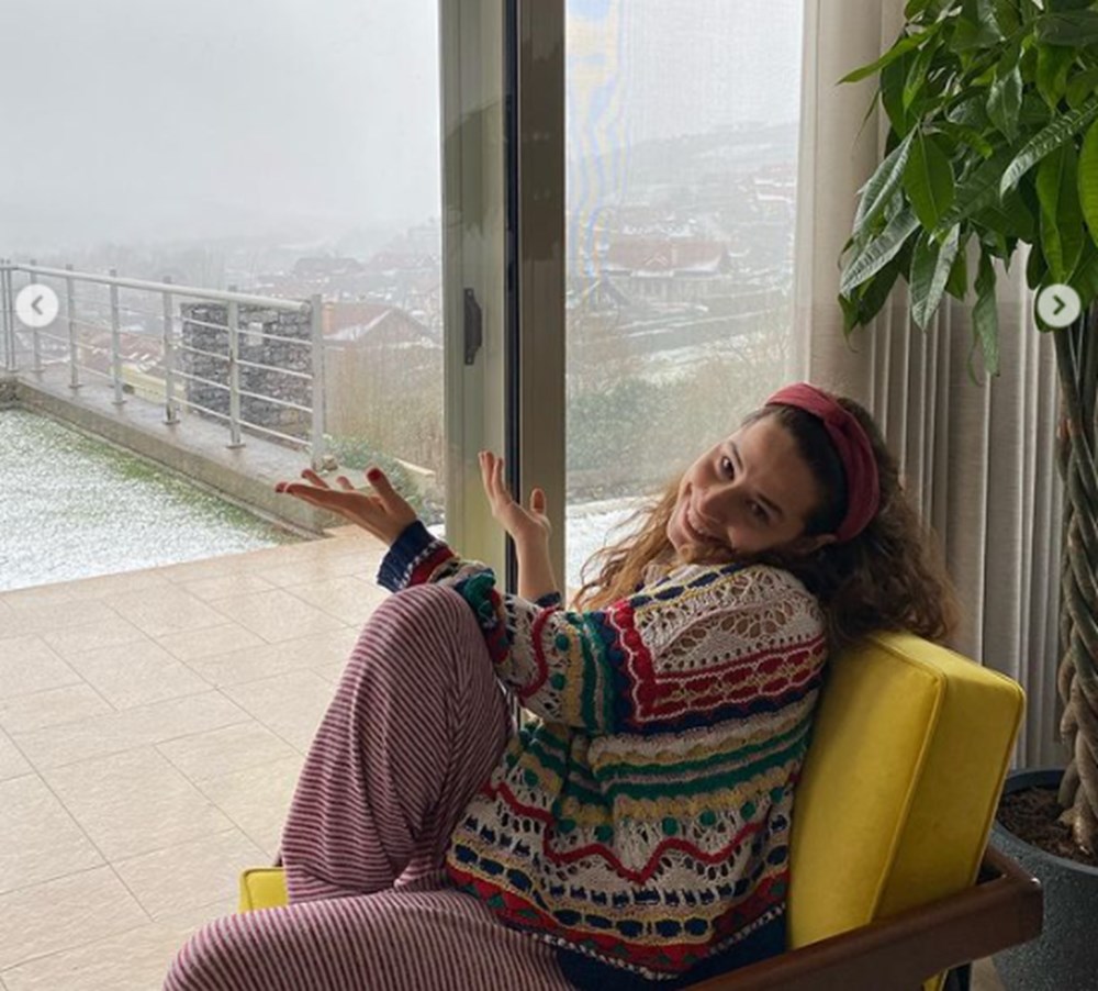 Ünlülerin kar sevinci - 13