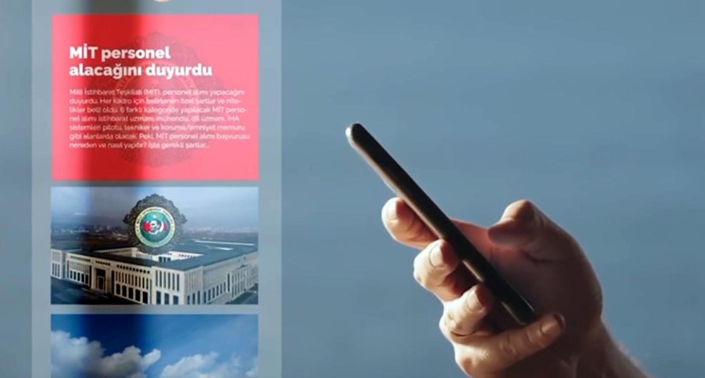 MİT’ten 25’inci kare teknikli kariyer videosu - 1