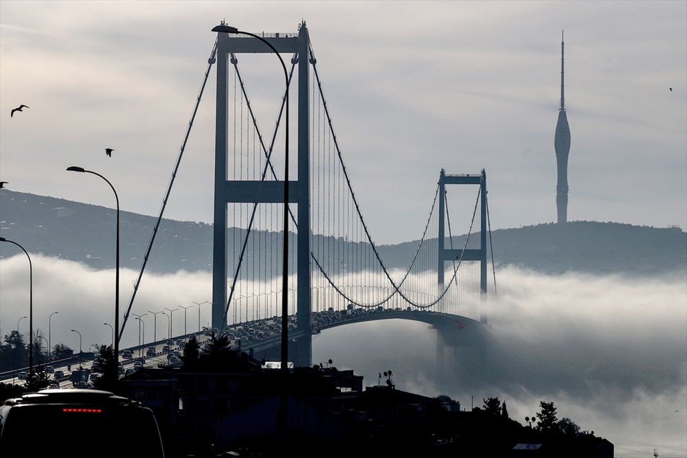 İstanbul'da yoğun sis etkili oldu - 1