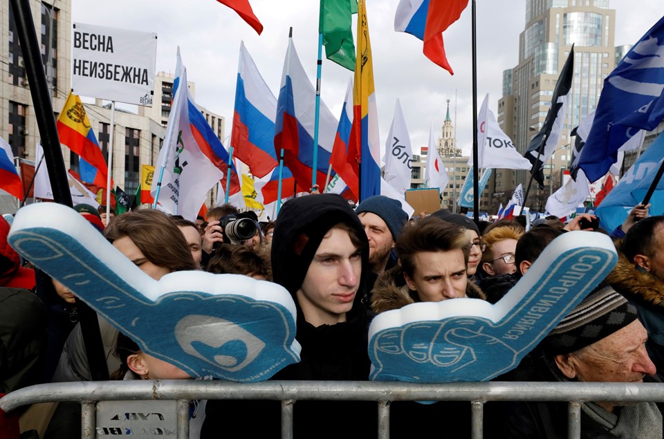 Rusya'da "internete özgürlük" eylemi: 28 gözaltı - 2