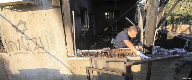 Yahudi yerleşimciler Filistinli bebeği diri diri yaktı NTV