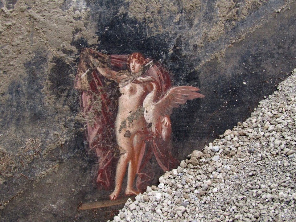Pompeii'de 2 bin yıllık Truvalı Helen freski bulundu - 2