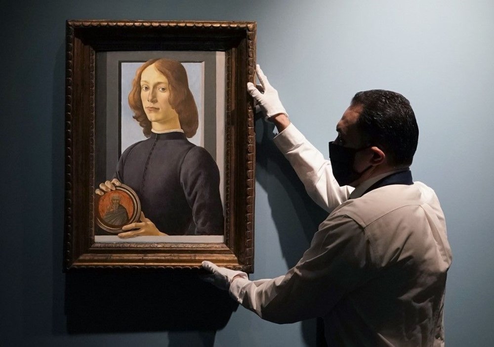 Botticelli'ye ait tablo 2021'in müzayede rekorunu kırdı: 92 milyon dolar - 2