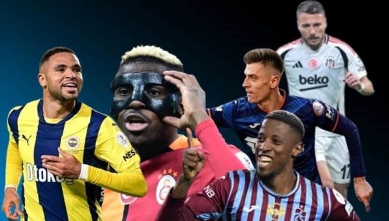 En-Nesyri ve Osimhen zirveye yaklaştı: Süper Lig'de gol krallığında son durum!