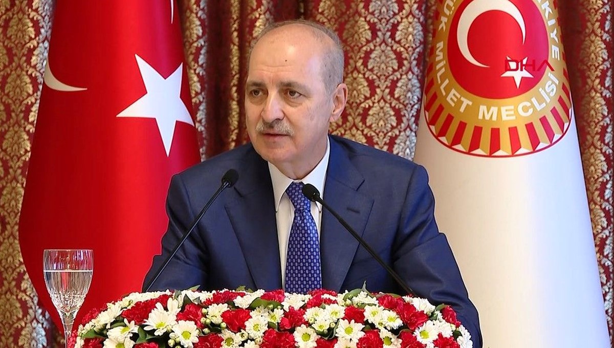 TBMM Başkanı Kurtulmuş'tan yeni anayasa mesajı TBMM Başkanı Kurtulmuş'tan yeni anayasa mesajı