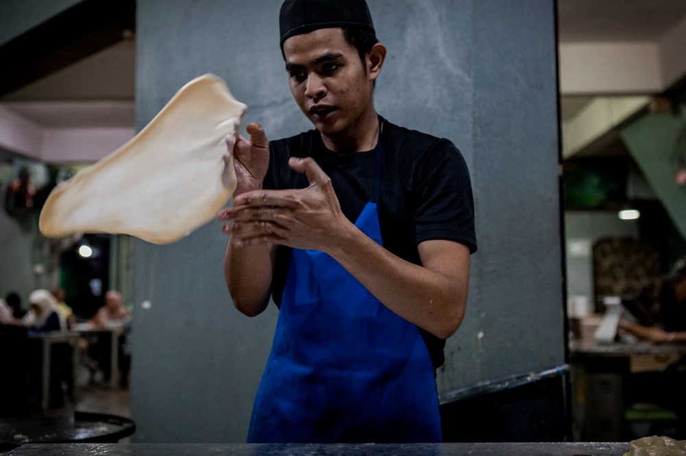 Güneydoğu Asya'nın vazgeçilmez sokak lezzeti: Roti canai - 9