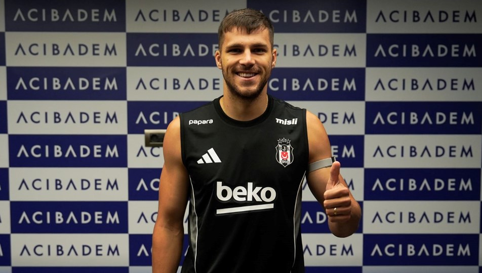 Beşiktaş'ta David Jurasek, sağlık kontrolünden geçti