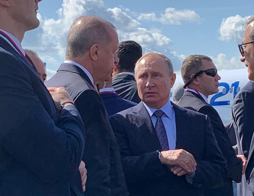 Cumhurbaşkanı Erdoğan ve Putin Moskova'da görüştü (İdlib zirvesi) - 3