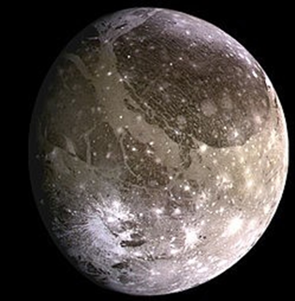 Jüpiter'in en büyük uydusu Ganymede'de su buharı bulundu - 1