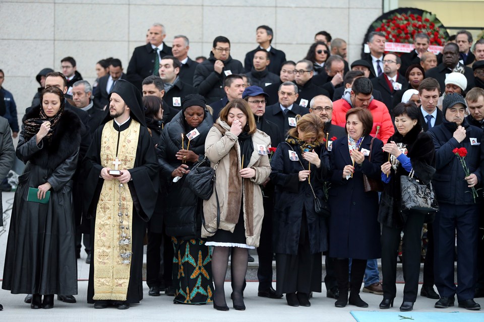 Rus Büyükelçi Andrey Karlov için Ankara’da tören - 2