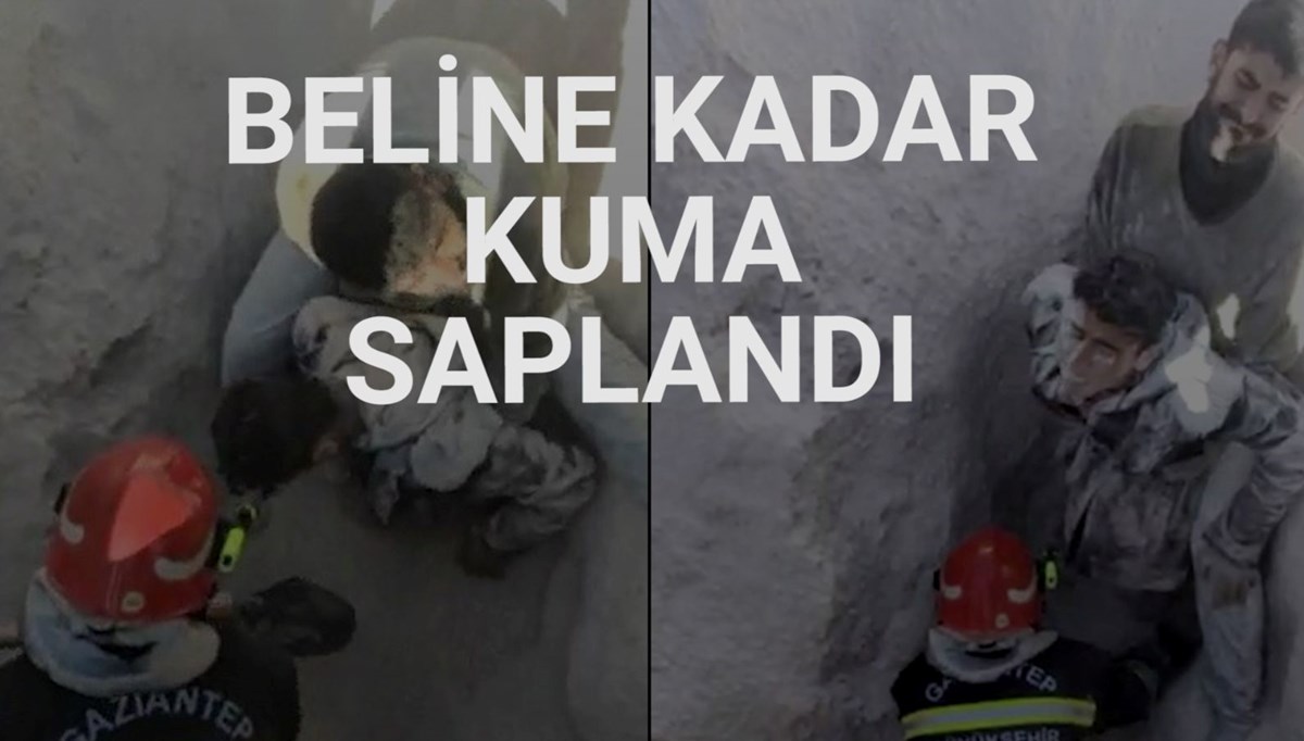 Kum silosuna düşen işçi için itfaiye seferber oldu Kum silosuna düşen işçi için itfaiye seferber oldu