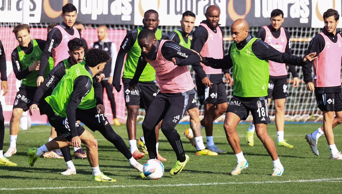 Beşiktaş, Hatayspor maçı hazırlıklarını tamamladı