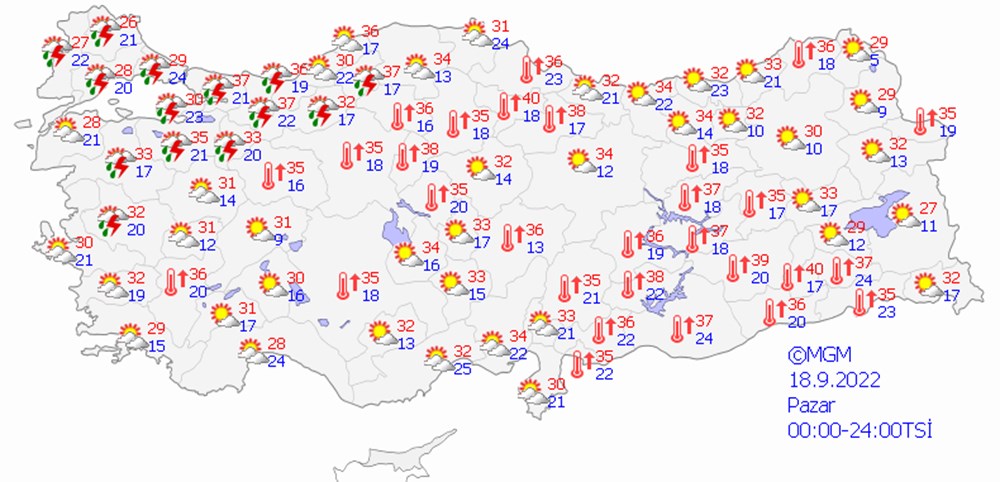 Yarın hava durumu nasıl olacak? Meteoroloji'den İstanbul için yağış tahmini (17-21 Eylül hava durumu raporu) - 4