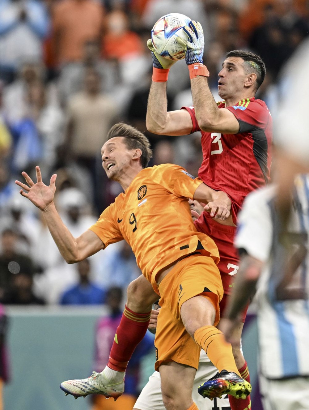 Arjantin'in Hollanda'yı elediği maçta tepki çeken kare - 25