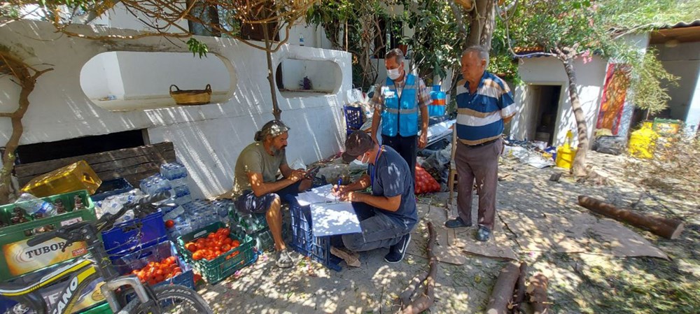 Muğla'daki yangın: Mazı Mahallesi'nden geriye bunlar kaldı - 17