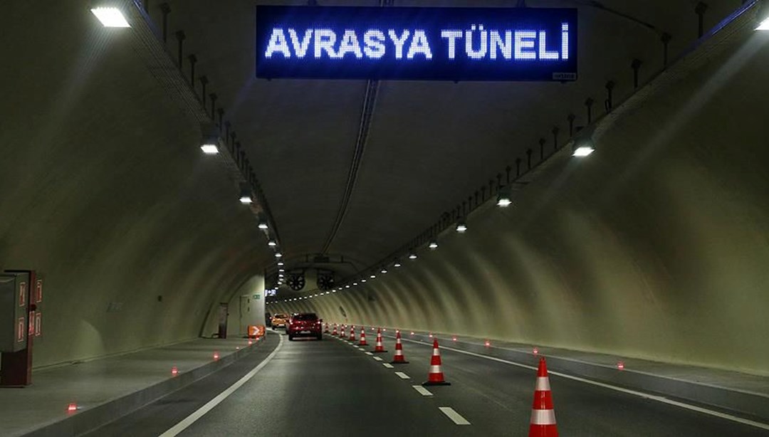 Avrasya Tüneli'nde araç geçiş rekoru