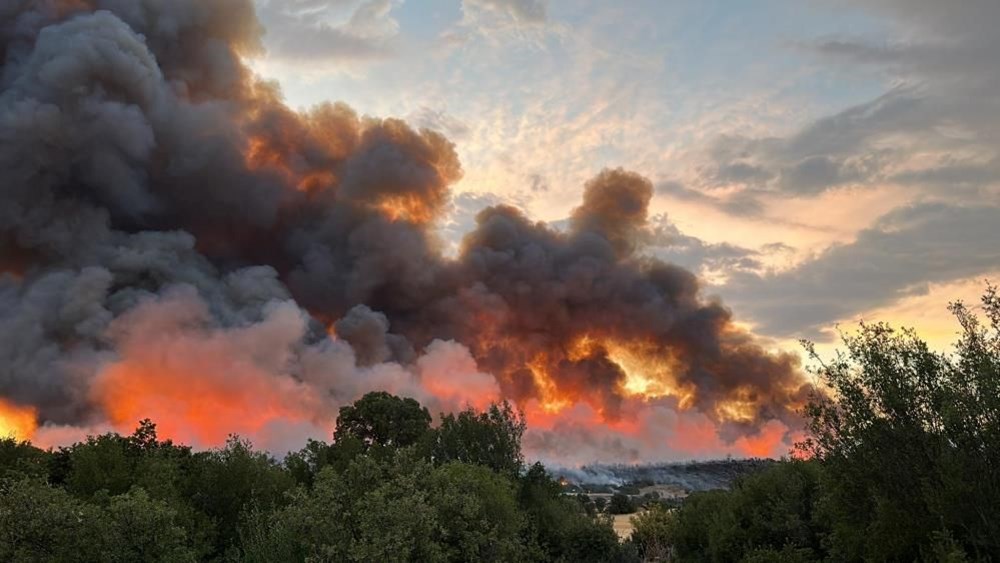 Çanakkale'deki orman yangını sürüyor | Boğaz'da gemi trafiği tek yönlü durduruldu - 14