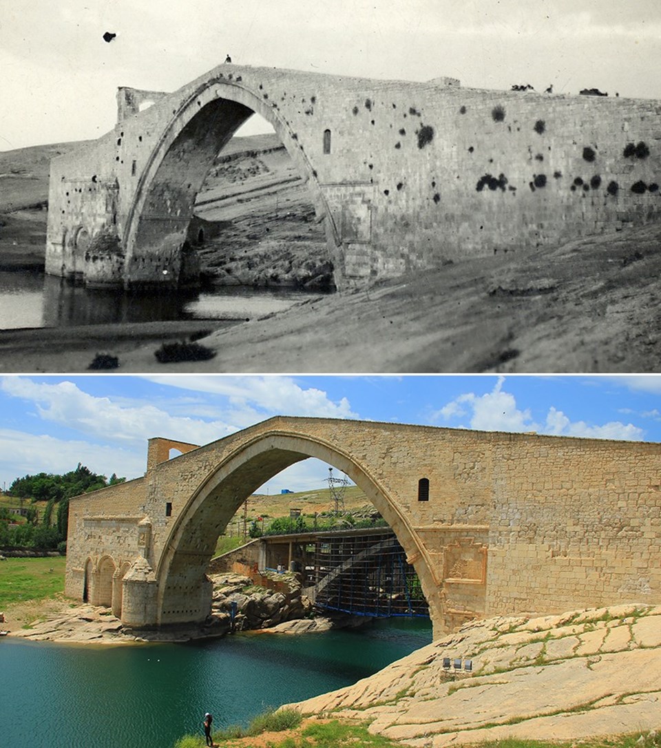 Tarihi yapıların asırlık yolculuğu aynı kadrajdan görüntülendi - 2