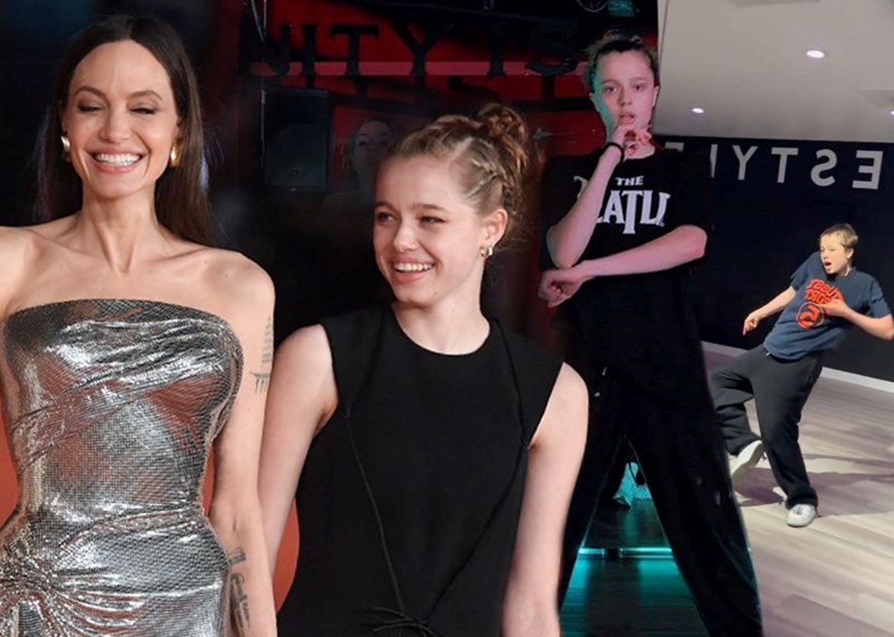 Angelina Jolie ile Brad Pitt'in kızı profesyonel dansçı oldu! Sahne adı bile var - 1
