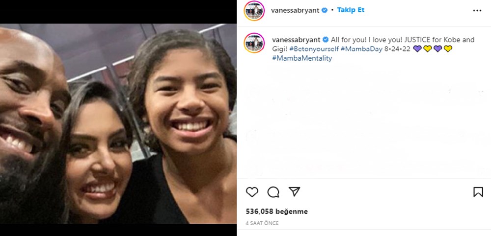 Kobe Bryant'ın kaza fotoğrafları için tazminat açan eşi 16 milyon dolar kazandı - 5