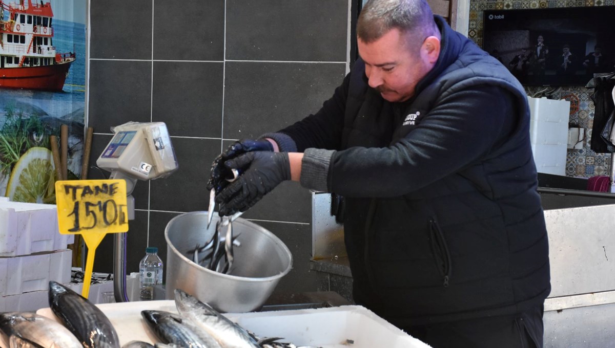 Pazarda kilosu 100 lira: “40 yıldır balıkçıyım bu yıl ilk defa böyle sürdü”