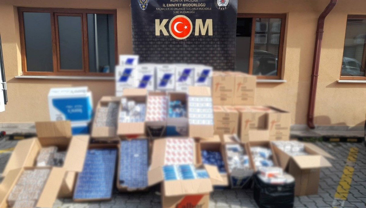 Konya'da kaçakçılık operasyonu: 14 gözaltı Konya'da kaçakçılık operasyonu: 14 gözaltı