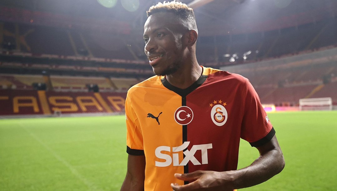 Galatasaray'a imza atan Osimhen: Sabırsızlanıyorum