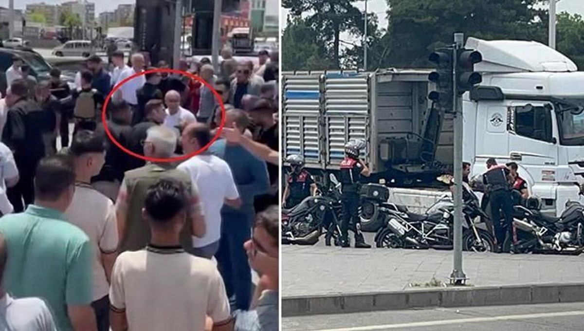 Diyarbakır'da hareketli dakikalar: Avukat kendisine saldıranı vurdu, emniyet müdürü olaya müdahale etti