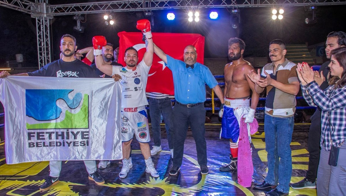 Boksör Kubilay Alcu'dan 12'nci kez zafer